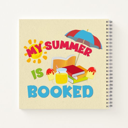 Mon Été Est Réservé Carnet (Dos)