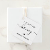 Mon étiquette cadeau de miel, étiquette de Mariage (En situation)