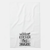 Mon Évier Mes Règles Torchons de Cuisine Conservat (Vertical)