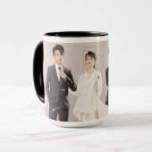 Mon fille kdrama caractères Mug (Devant gauche)