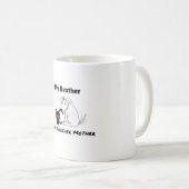 Mon frère des autres tasse de café drôle de mère (Devant droit)