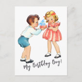 MON GARÇON D'ANNIVERSAIRE ! | Carte postale (Devant)