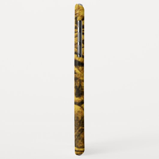 MON GEM Gold Red Ruby Gemstenen Case-Mate iPhone Case (Achterkant/links)