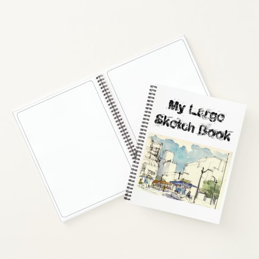 Mon grand carnet de croquis (Intérieur)