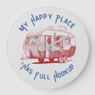 Mon Happy Place A Pleine Horloge De Crochet