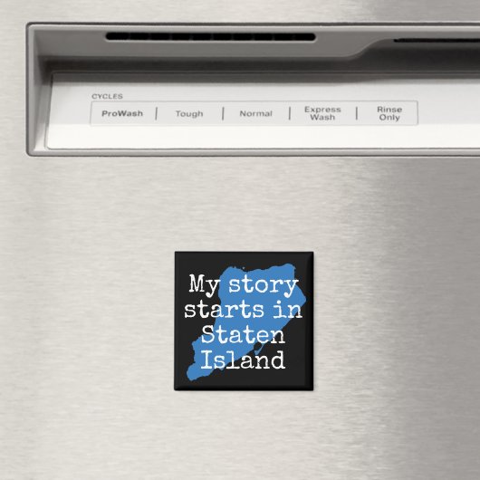 Mon histoire a commencé à Staten Island NY aimant (In Situ (Lave-vaisselle))
