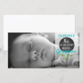 Mon histoire commence à Chalk Design Faire-part de (Devant / Derrière)