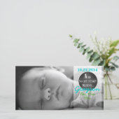 Mon histoire commence à Chalk Design Faire-part de (Debout devant)