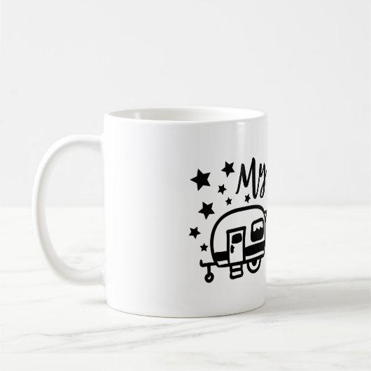 Mon Hôtel A Plus De 5 Étoiles Café Mug (Gauche)