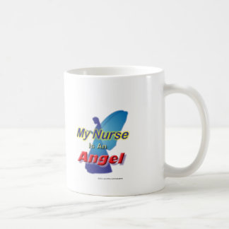 Mon infirmière dans une tasse de classique d'ange