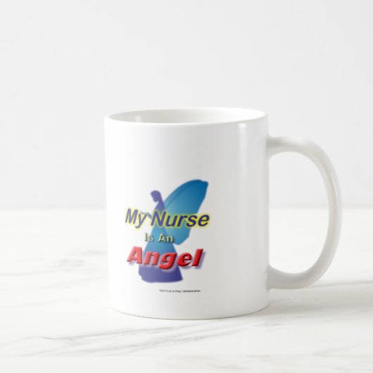Mon infirmière dans une tasse de classique d'ange (Droite)
