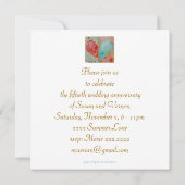 mon invitation coeur (Dos)