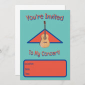 Mon invitation Concert (Devant / Derrière)