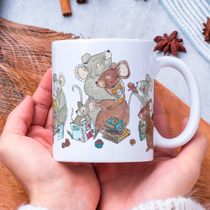 Mon Jolabokaflod Christmas Mug Mice