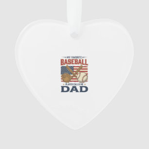 Mon Joueur De Baseball Préféré M'appelle Papa Vint