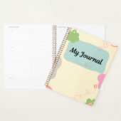 Mon Journal - Cœur Abstrait (Devant avec enveloppe)