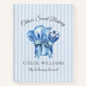 Mon Journal culinaire Blue Chef Recettes Casquette (Devant)