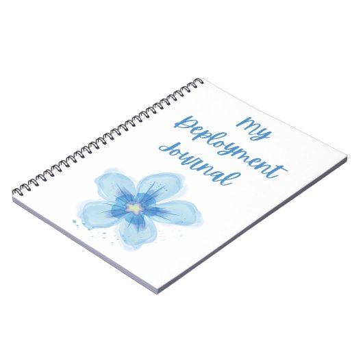 Mon Journal De Déploiement Avec Fleur Bleue (Côté gauche)