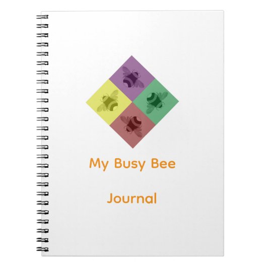 Mon Journal de l'Abeille Active (Devant)
