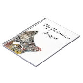 Mon journal de méditation - carnet de conception (Côté gauche)