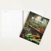 Mon journal de planification du Carnet de jardinag (Devant avec enveloppe)