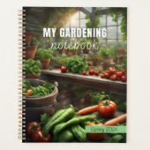 Mon journal de planification du Carnet de jardinag (Devant)