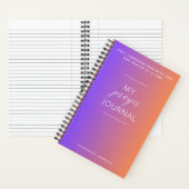 Mon Journal de Prière (À l'intérieur)