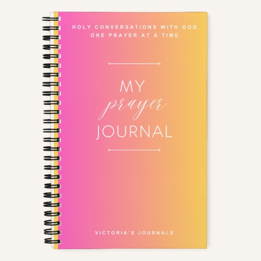 Mon Journal de Prière (Recto)