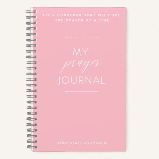 Mon journal de prières (Recto)