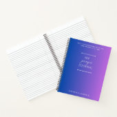 Mon journal de prières (Intérieur)