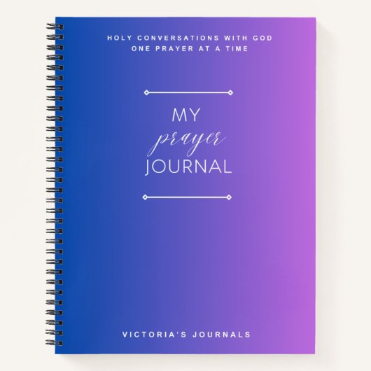 Mon journal de prières (Devant)