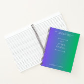 Mon journal de prières (Intérieur)