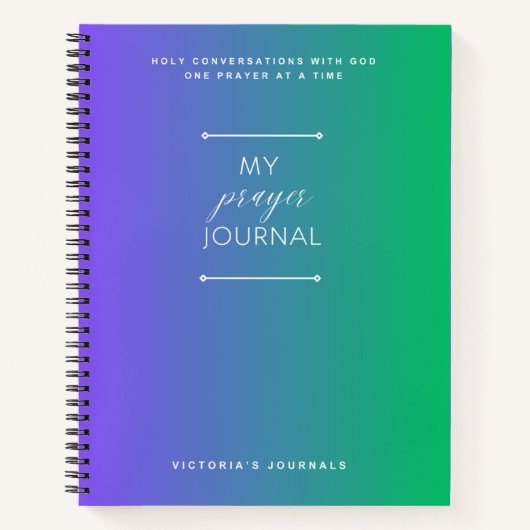 Mon journal de prières (Devant)