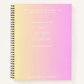 Mon journal de prières (Devant)