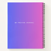 Mon journal de prières (Dos)