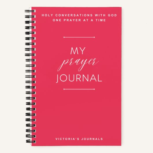Mon journal de prières (Recto)