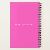 Mon journal de prières (Verso)