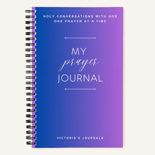 Mon journal de prières (Recto)