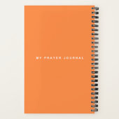 Mon journal de prières (Verso)