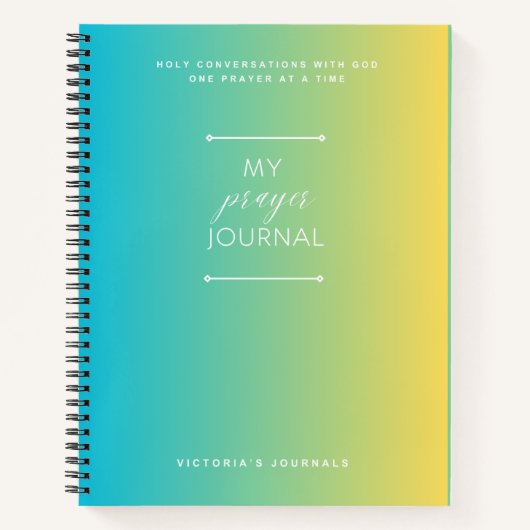 Mon journal de prières (Devant)