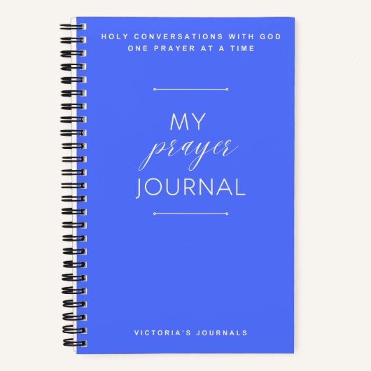 Mon journal de prières (Recto)