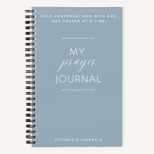 Mon journal de prières (Recto)