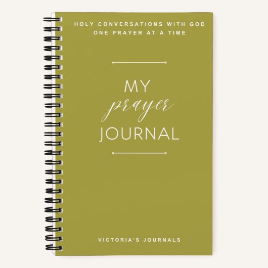 Mon journal de prières (Recto)