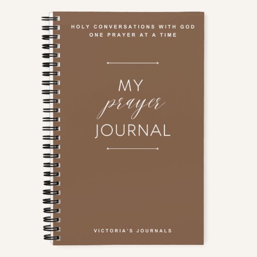 Mon journal de prières (Recto)