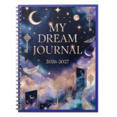 Mon Journal de Rêves 2026-2027 (Devant)