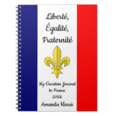 Mon Journal de vacances en France (Devant)