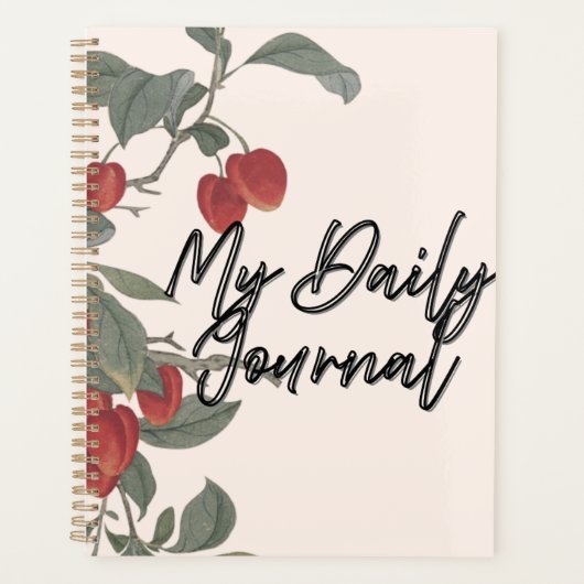 "Mon Journal Quotidien" | Branche de Cerisier Vibr (Devant)