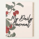 "Mon Journal Quotidien" | Branche de Cerisier Vibr (Dos)