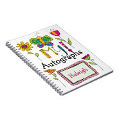 Mon livre auto-graphe - SRF (Côté Droit)