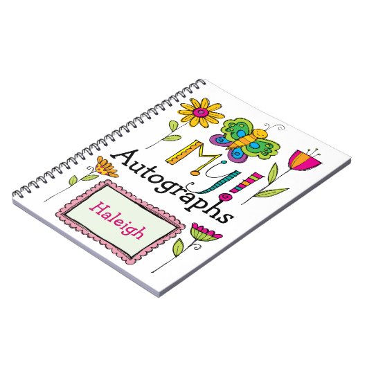 Mon livre auto-graphe - SRF (Côté gauche)